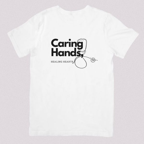 Caring Hands, Healing Hearts T-shirt
