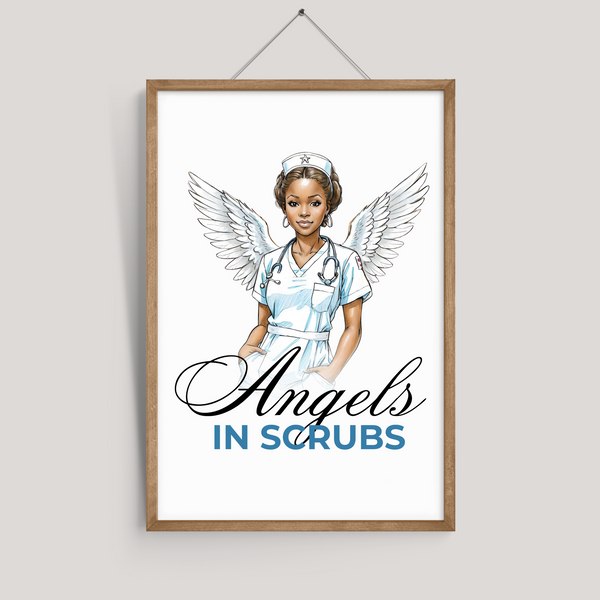 Angels in Scrubs Wall Art