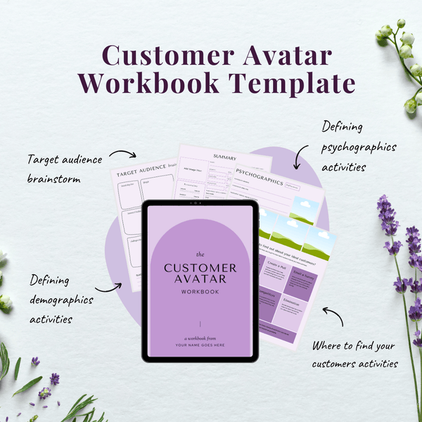 Customer Avatar Workbook Template