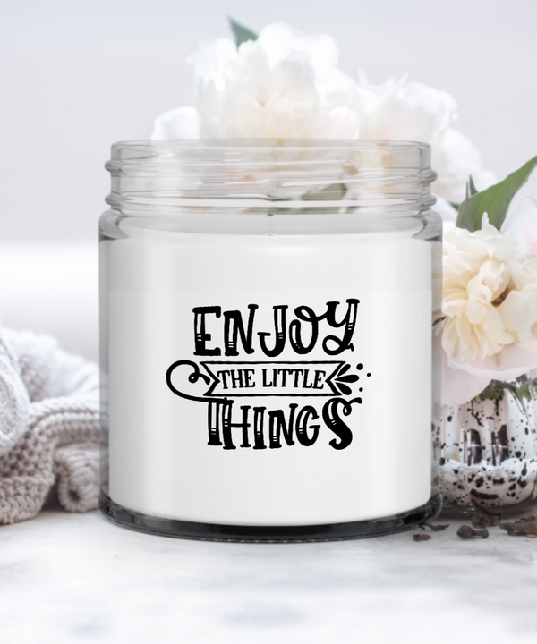 Enjoy The Little Things Candle