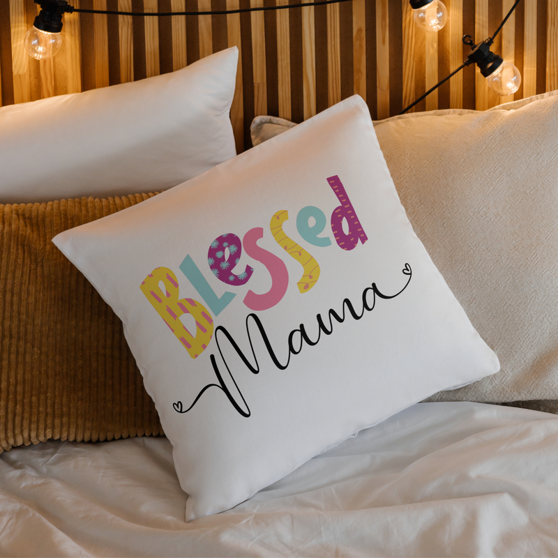 Blessed Mama Pillow