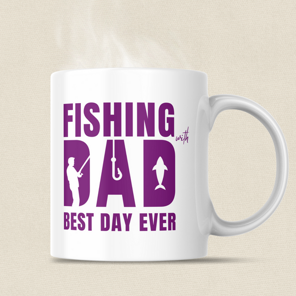 Fishing with Dad - Best Day Ever Coffee Mug