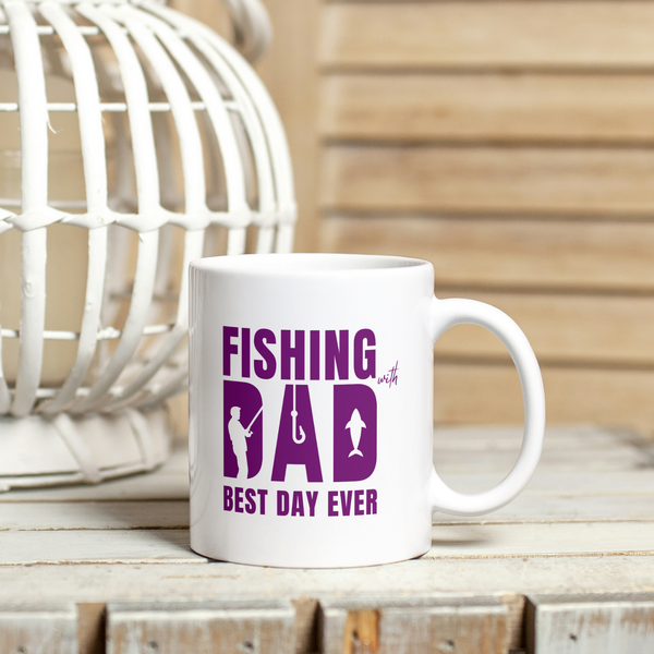 Fishing with Dad - Best Day Ever Coffee Mug