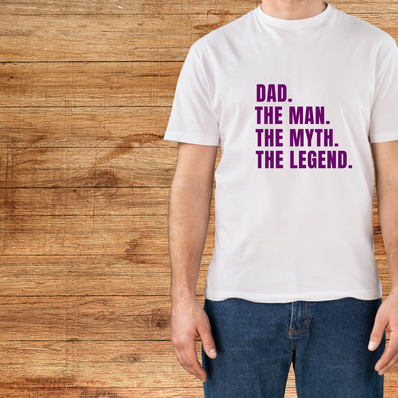 Dad: The Man, The Myth, The Legend T-shirt