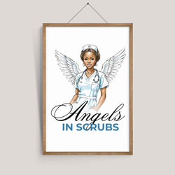 Angels in Scrubs Wall Art