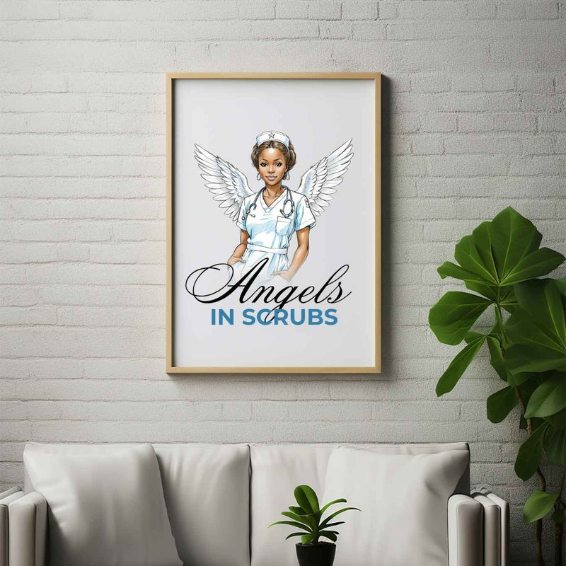 Angels in Scrubs Wall Art
