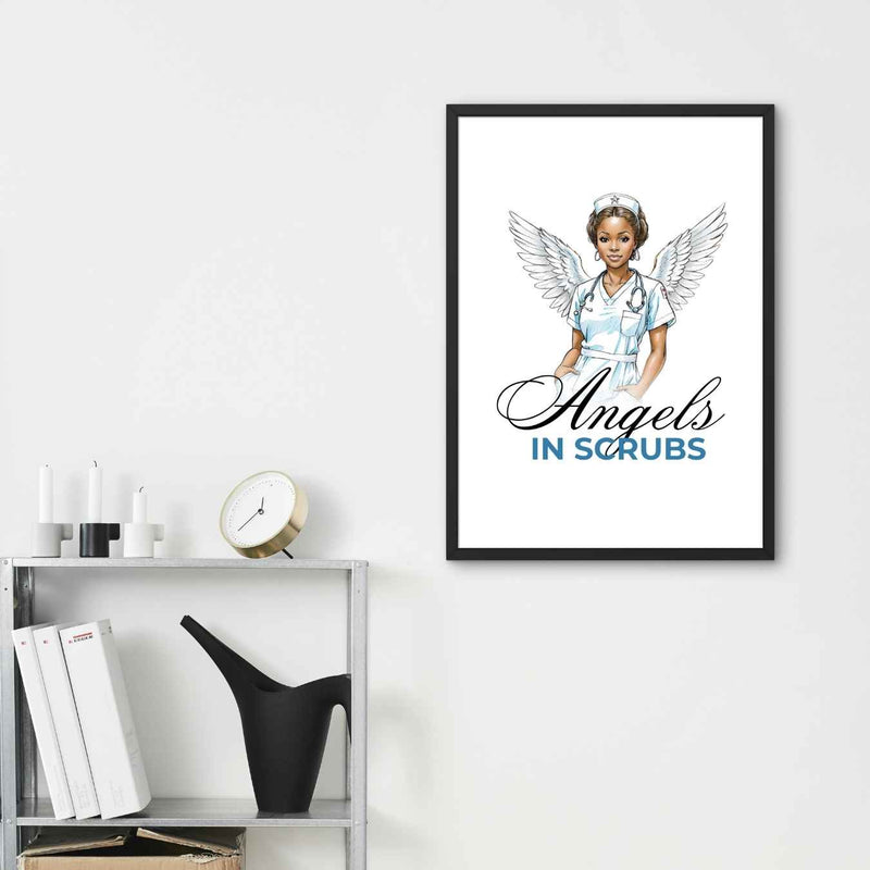 Angels in Scrubs Wall Art