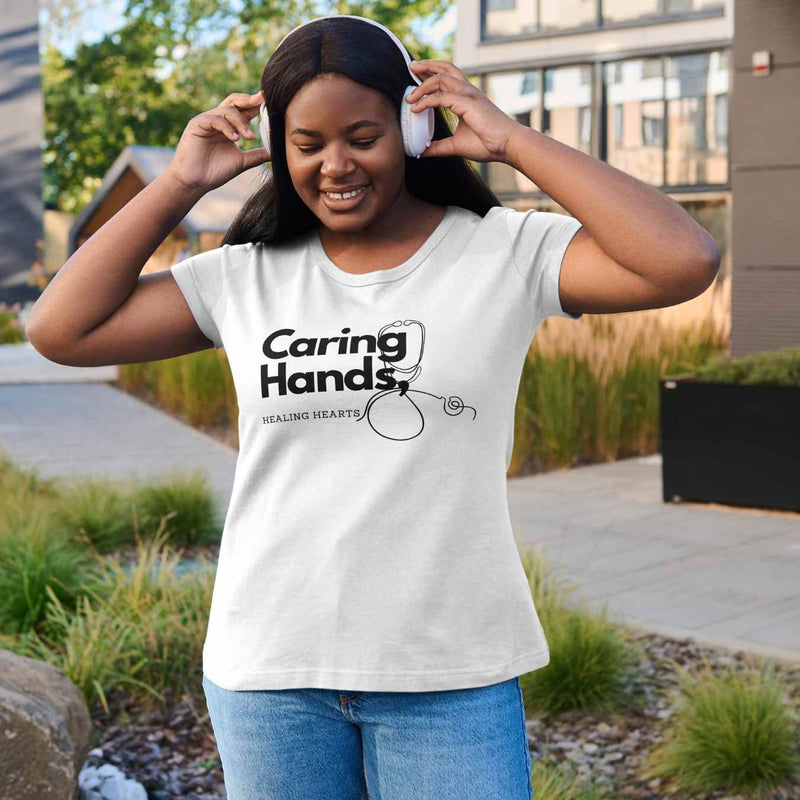 Caring Hands, Healing Hearts T-shirt