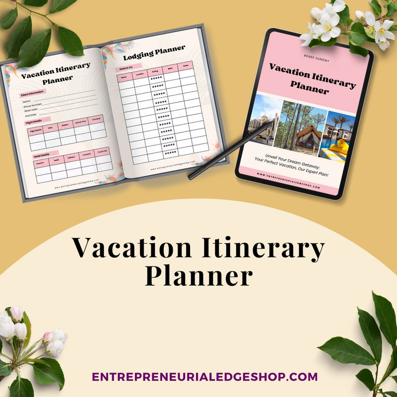 Vacation Itinerary Planner