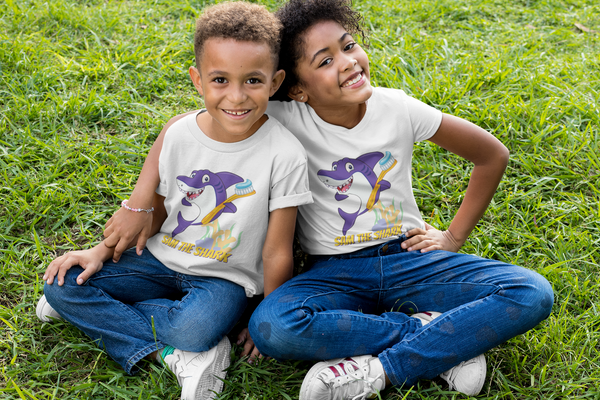 Sam The Shark Youth Short Sleeve T-Shirt