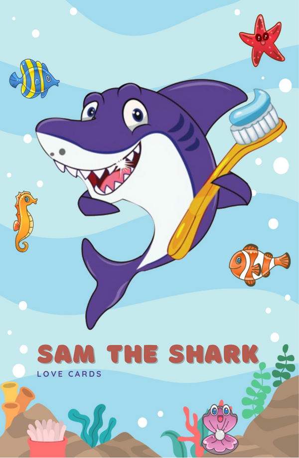 Sam the Shark Flash Cards