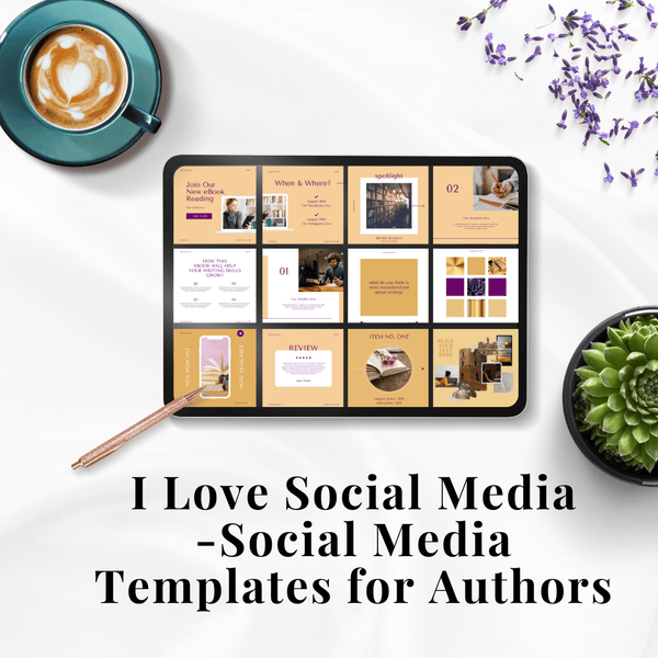 I Love Social Media -Social Media Templates for Authors
