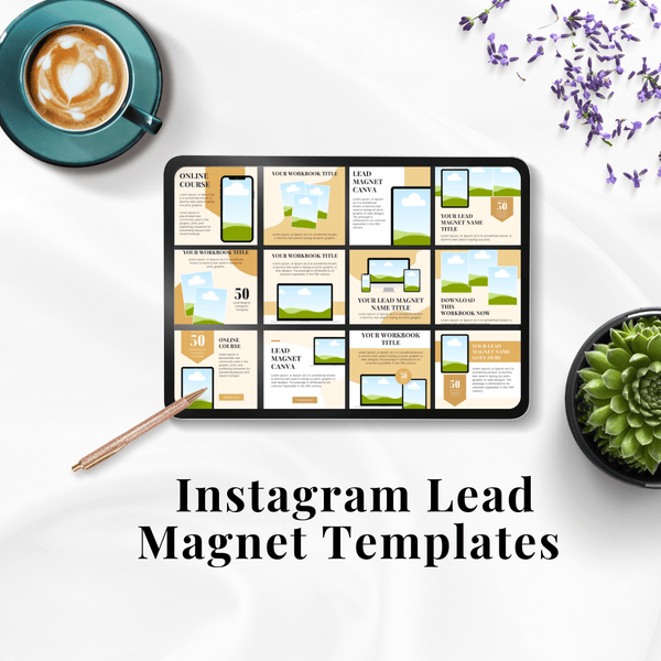 Instagram Lead Magnet Template