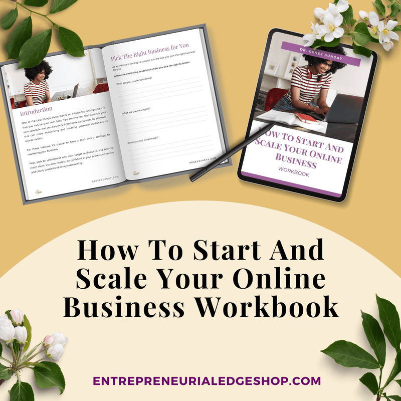 How To Start And Scale Your Online Business Workbook