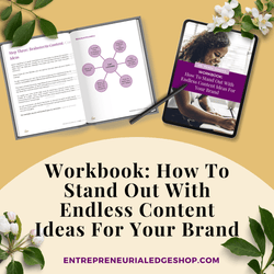 Workbook: How To Stand Out With Endless Content Ideas For Your Brand