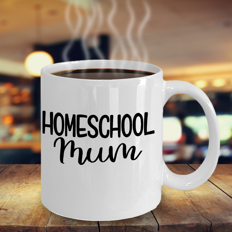 Homeschool Mum Coffee Mug, Quarantined Mom Mug