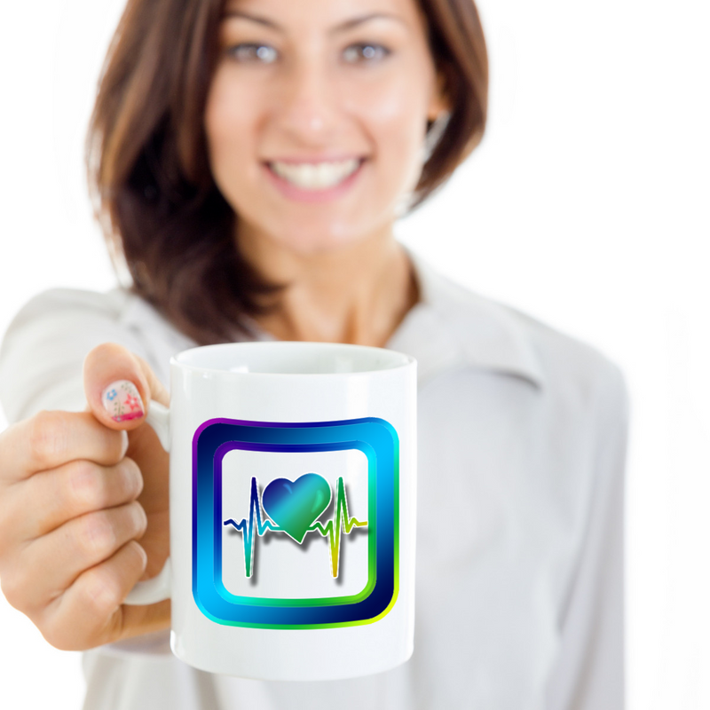 Health Heart Coffee Mug