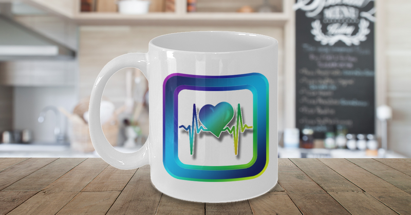 Health Heart Coffee Mug