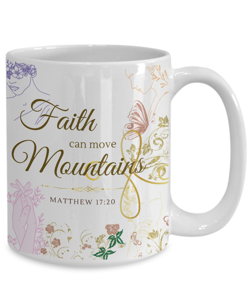 Mathhew 17:20 Scripture Coffee Mug