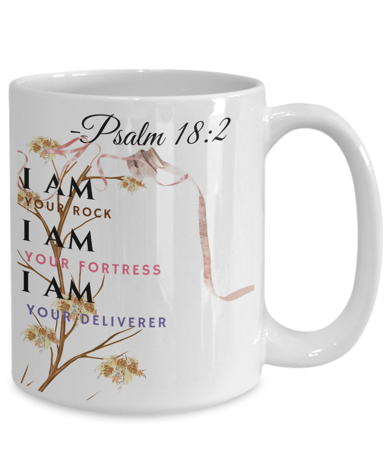 Psalm 18:12 Scripture Coffee Mug