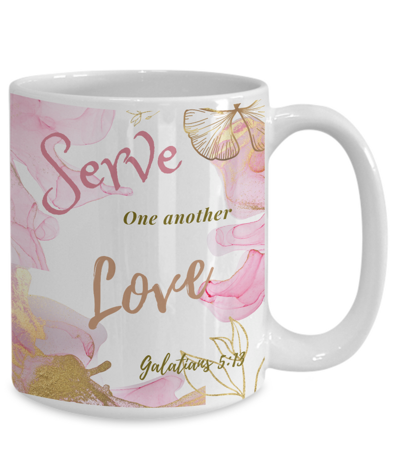 Galatians 5:13 Scripture Coffee Mug