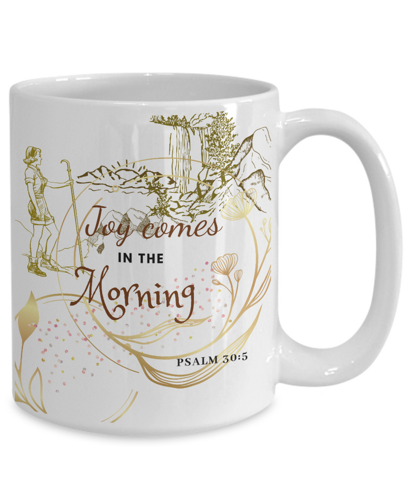 Psalm 30:5 Scripture Coffee Mug