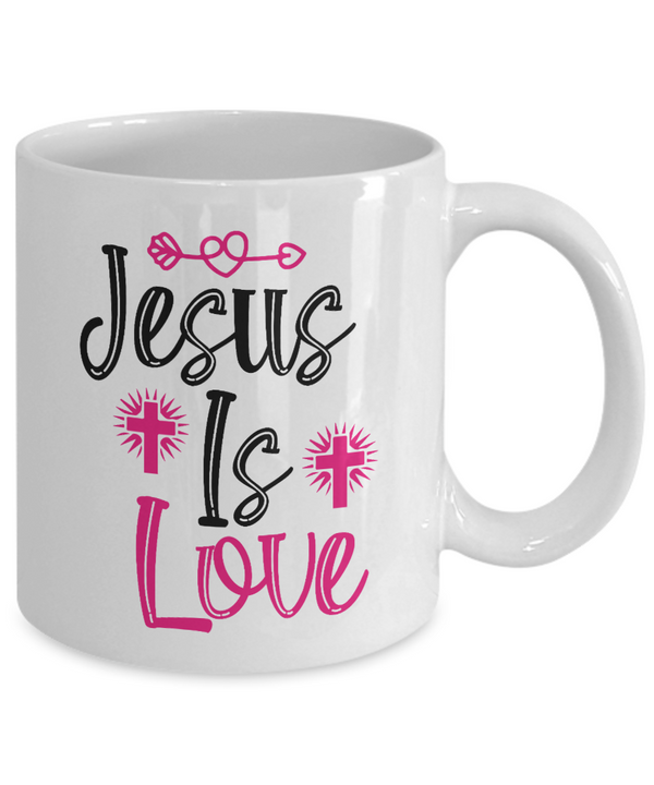 Jesus is Love Coffee Mug