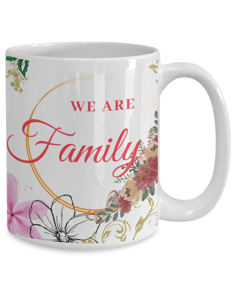 We are Family Coffee Mug