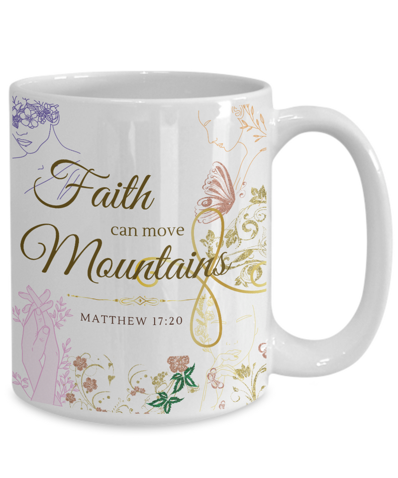 Matthew 17:20 Scripture Coffee Mug