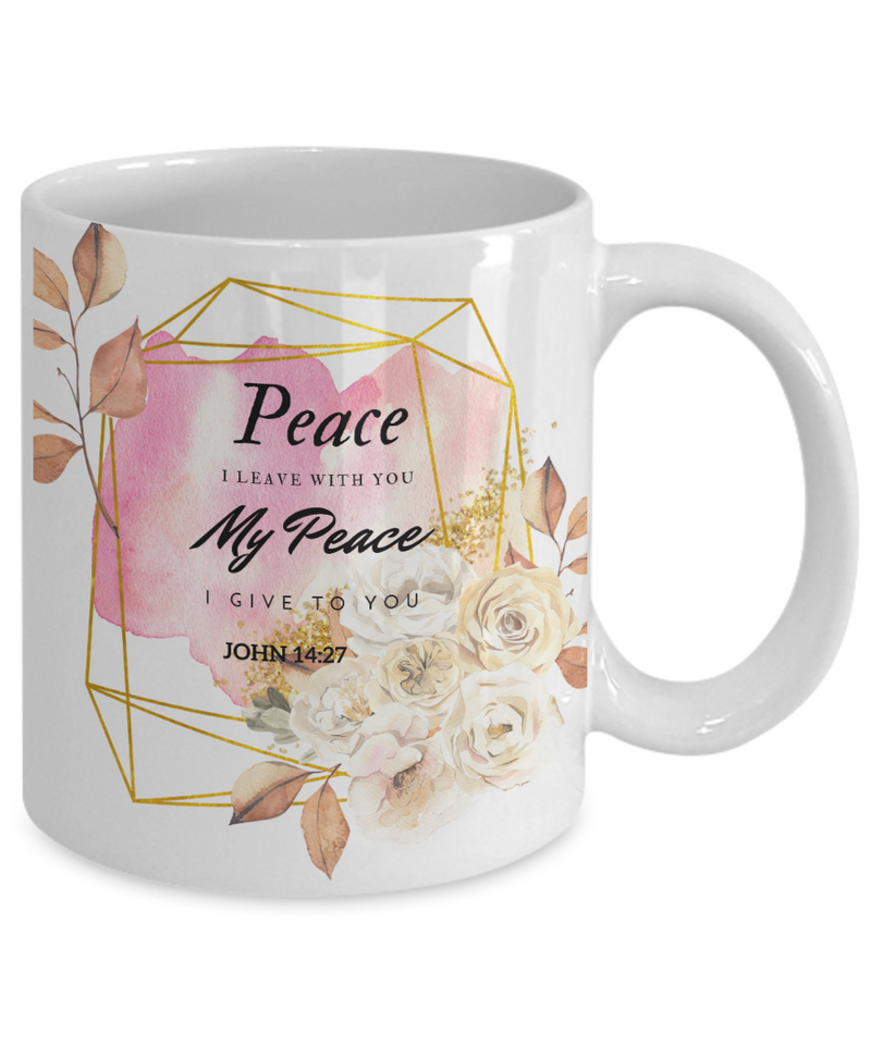John 14:27 Scripture Coffee Mug