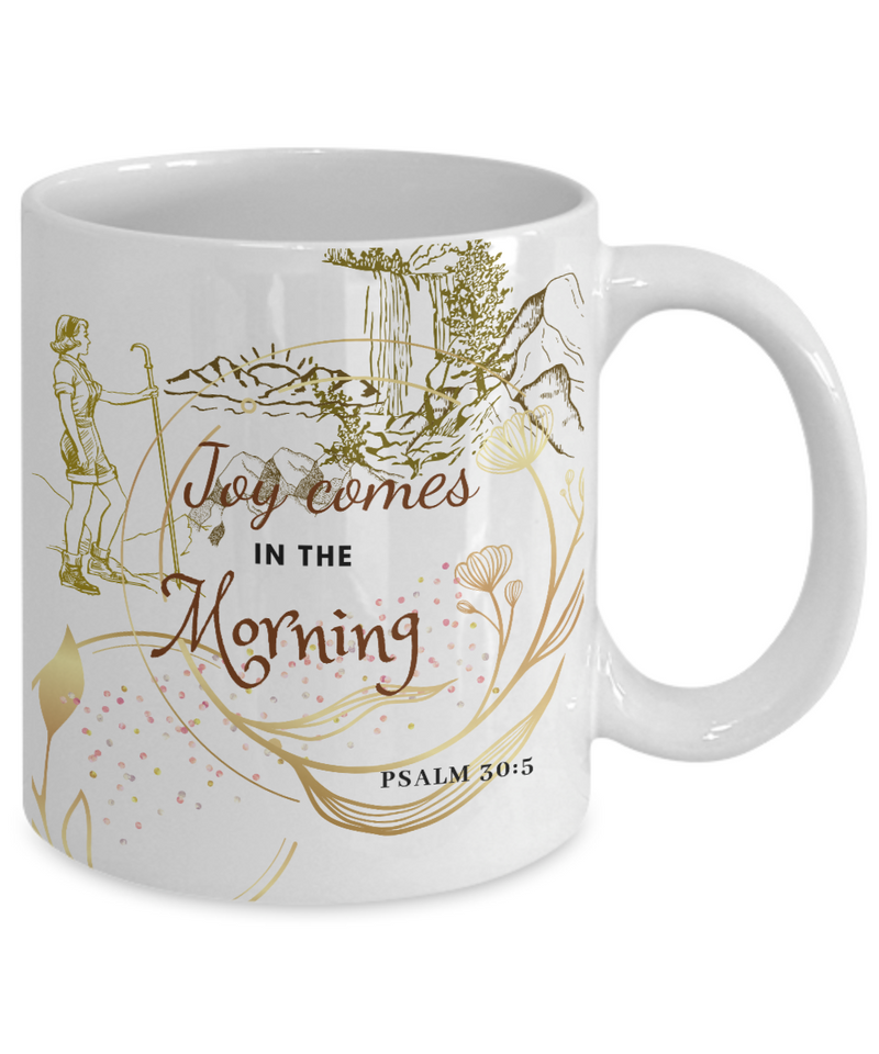 Psalm 30:5 Scripture Coffee Mug