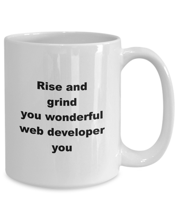 Wonderful Web Developer - White Mug