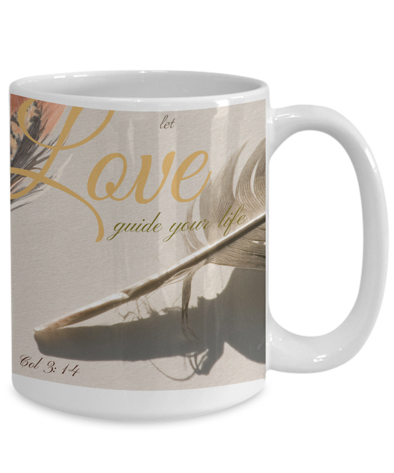 Colossians 3:14  Scripture Coffee Mug