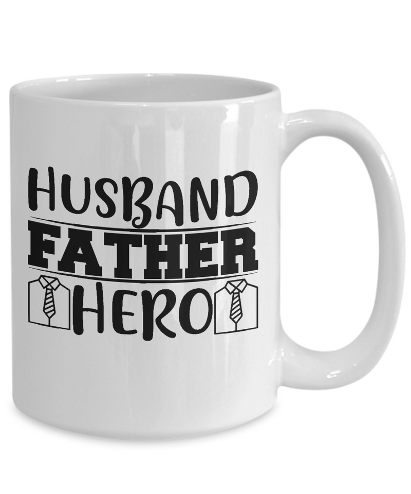 Husband, Father, Hero Coffee Mug