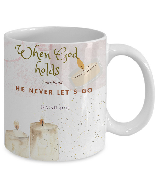 Isaiah 41:13 Scripture Coffee Mug