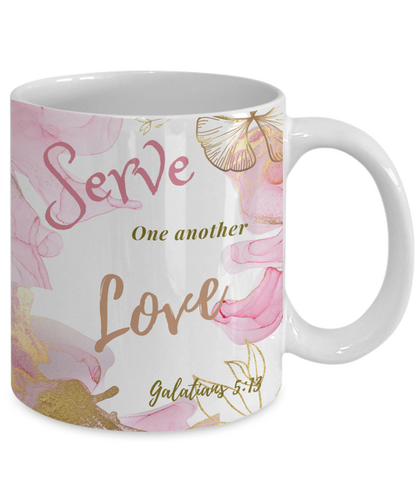 Galatians 5:13 Scripture Coffee Mug