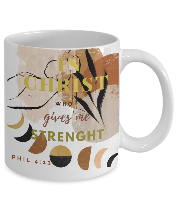 Philippians 4:13 Scripture Coffee Mug