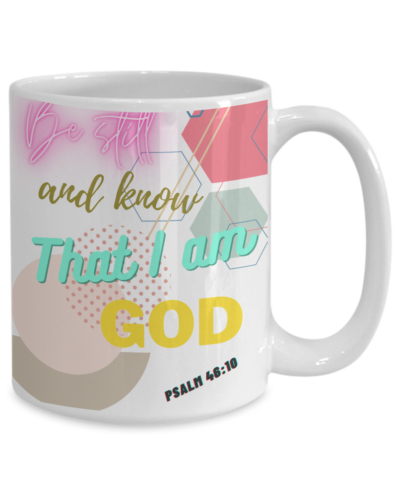 Psalm 48:10 Scripture Coffee Mug