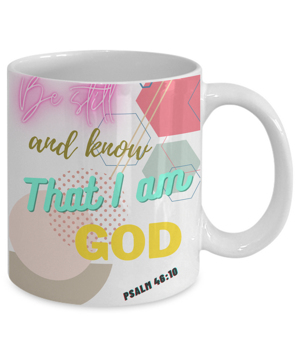 Psalm 48:10 Scripture Coffee Mug