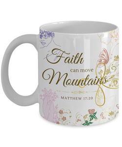 Mathhew 17:20 Scripture Coffee Mug