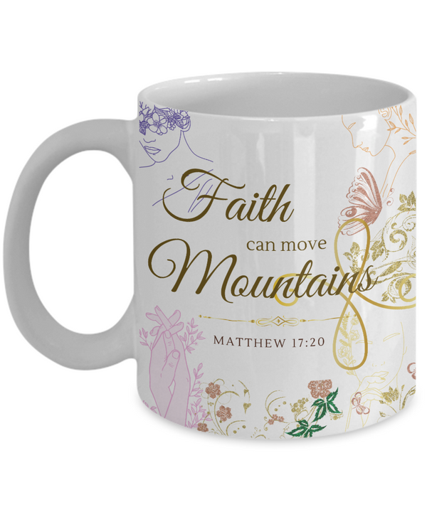 Mathhew 17:20 Scripture Coffee Mug