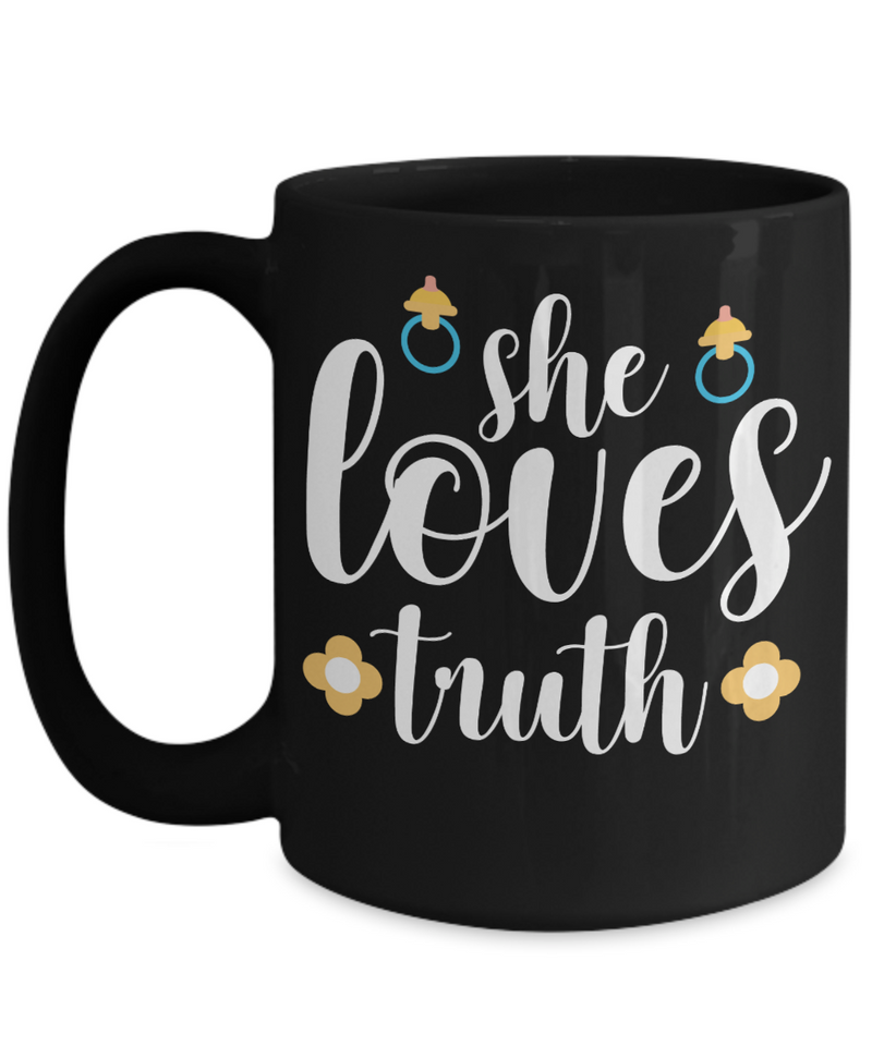 She Loves Truth Coffee Mug
