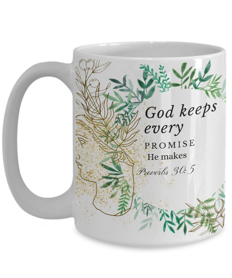 Proverbs 30:5 Scripture Coffee Mug