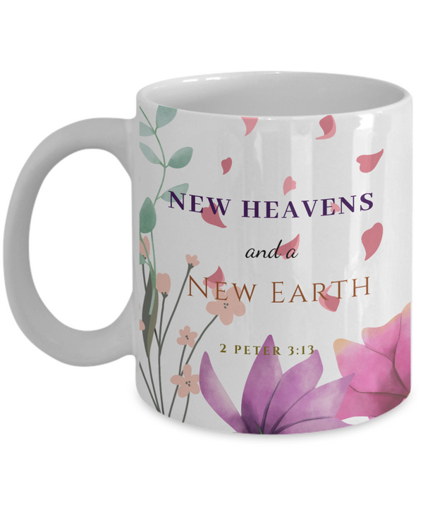 2 Peter 3:13 Scripture Coffee Mug