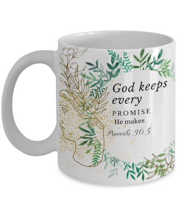 Proverbs 30:5 Scripture Coffee Mug