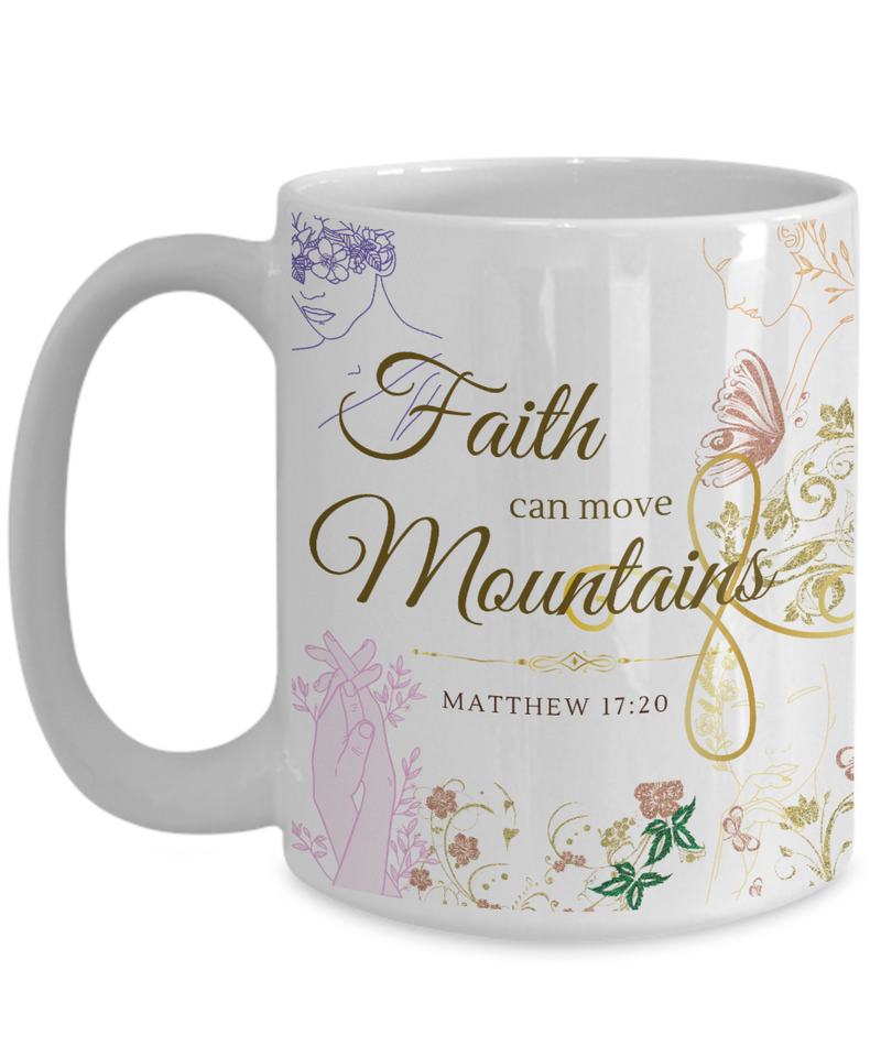 Matthew 17:20 Scripture Coffee Mug