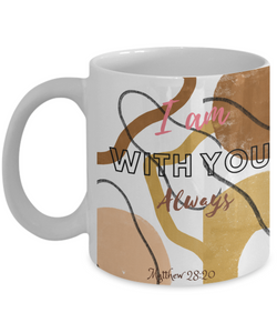 Matthew 28:20 Scripture Coffee Mug