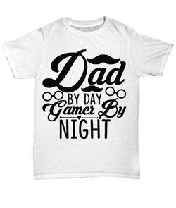 Dad By Day Gamer by Night Tee