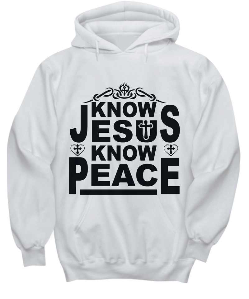 Know Jesus Know Peace Hoodie