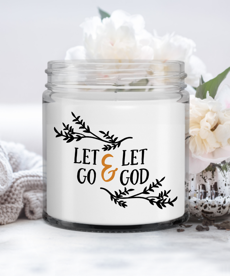 Let Go & Let God Soy Candle